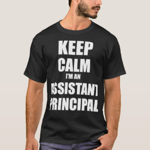 Camiseta Manter Calm Ix27m Um Principal Assistente 2