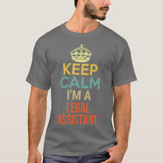 Camiseta Manter Calma Ix27m Um Assistente Jurídico 2