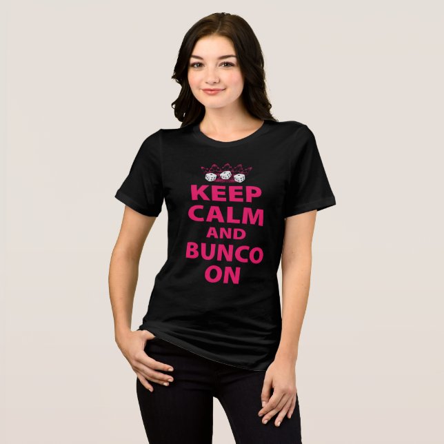 Camiseta Manter Calmo Bunco (Frente Completa)