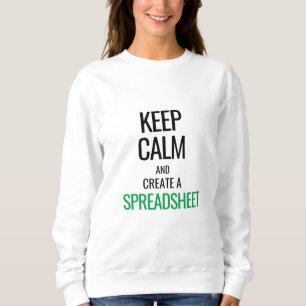 Camiseta Manter Calmo e Criar uma Planilha - Excel