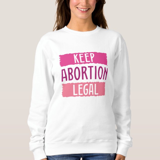 Camiseta Manter Legalidade do Aborto (Frente)