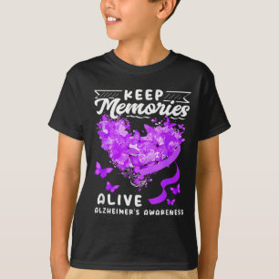 Camiseta Manter memórias esquadrão de apoio à conscientizaç