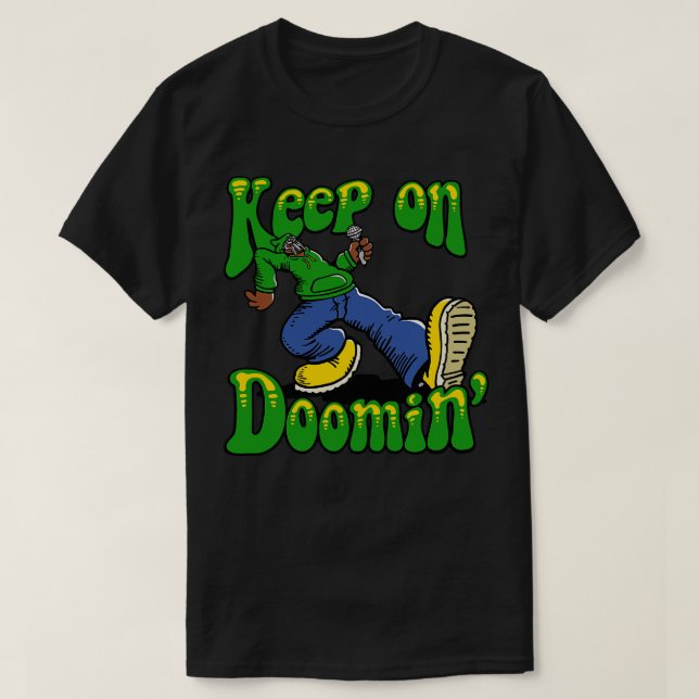 Camiseta Manter o Doomin (Frente do Design)