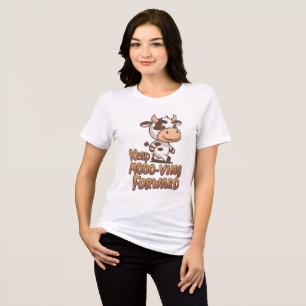 Camiseta manter o humor lindo e engraçado design