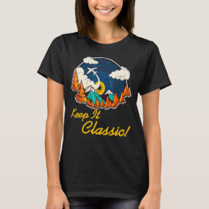 Camiseta Manter Registros Clássicos de Vinil