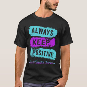 Camiseta Manter Sempre Conscientes Da Prevenção Contra O Su