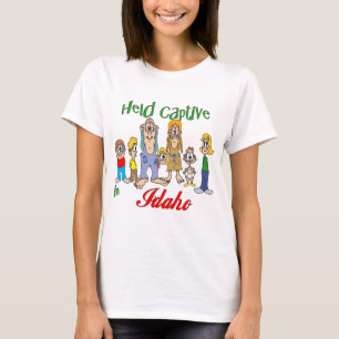 Camiseta Mantida em cativeiro em Idaho