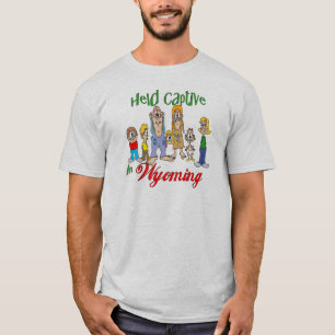 Camiseta Mantida em cativeiro em Wyoming