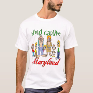 Camiseta Mantido em Captivo em Maryland