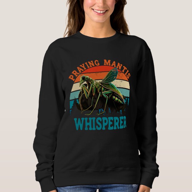 Camiseta Mantis Whisperer Praying Mantis Insect (Frente)