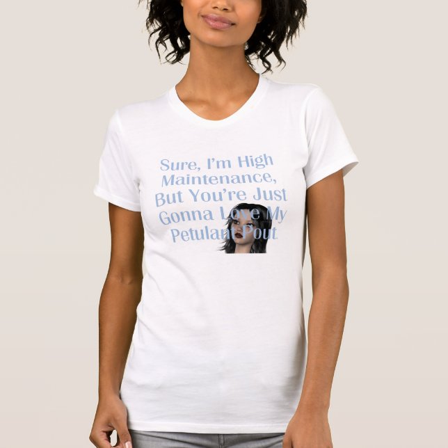 Camiseta Manutenção alta do T (Frente)