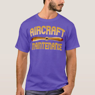 Camiseta Manutenção de aeronaves
