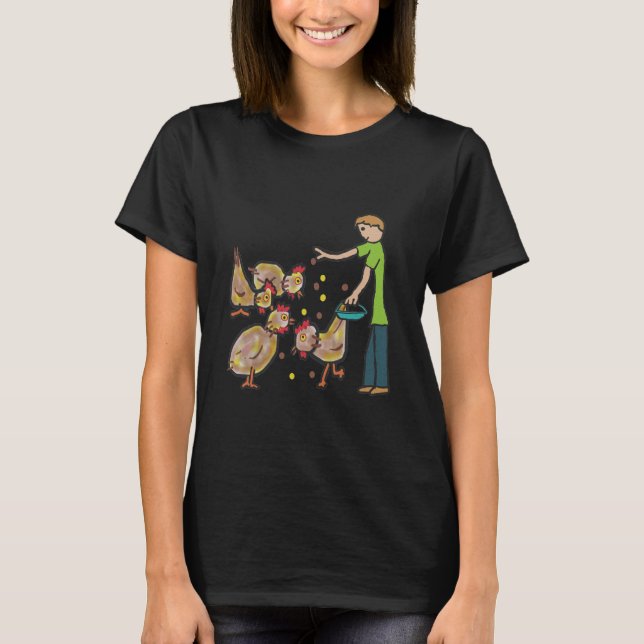Camiseta Manutenção de frango (Frente)