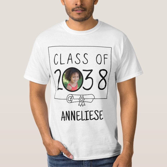 Camiseta Manutenção de Nome Personalizado e Classe de Foto  (Frente)