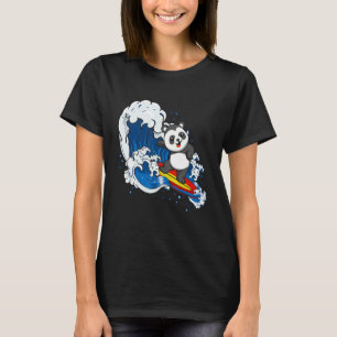 Camiseta Manutenção de zoológico Surfing Vida Selvagem Anim