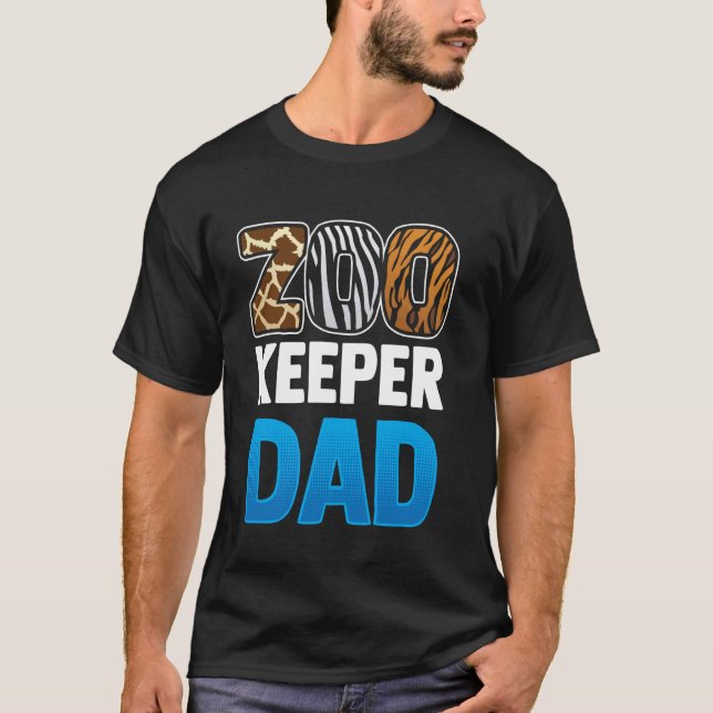 Camiseta Manutenção dos zoológicos do Zookeeper de manutenç (Frente)