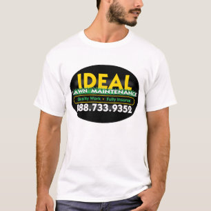 Camiseta manutenção ideal do gramado