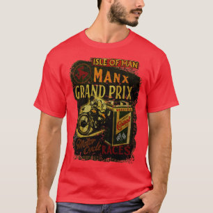 Camiseta Manx Motorcycle Races Isle of Man tt
