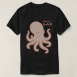 Camiseta Many Feelings Cute Octopus Illustration<br><div class="desc">Adorable octopus illustration representing the chaos of having many emotions at once.
Perfect for ocean lovers,  introverts,  and anyone who relates to feeling everything deeply.
Soft playful design ideal for stickers,  tees,  journals,  and aesthetic gifts.</div>