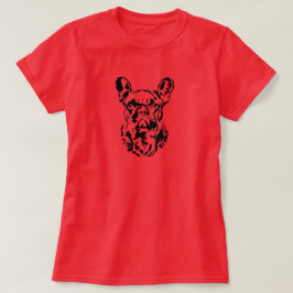 Camiseta Mão Branca Francesa Desenha Arte Sombra Digital