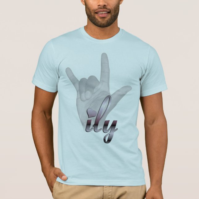 Camiseta Mão de ILY (Frente)