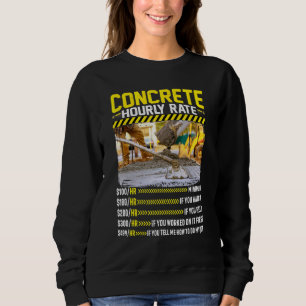 Camiseta Mão de Obra Horária do Mixer de Cimento de Concret