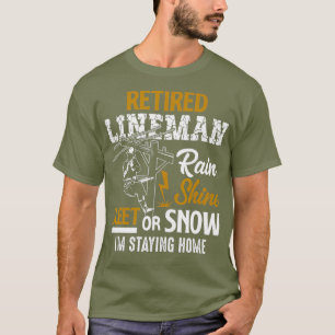 Camiseta Mão-de-Obra Lineman Aposentada Mão-de-Obra