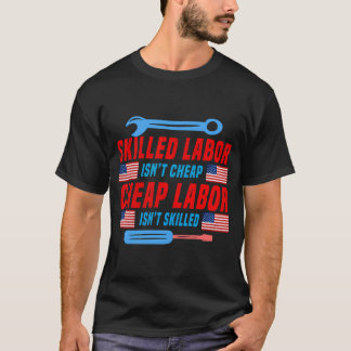 Camiseta Mão De Obra Mantida Não É Mão De Obra Barata Não É