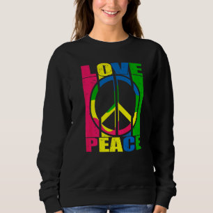 Camiseta Mão de Paz Tie Dye Dedo Liberdade Flor Hippie C