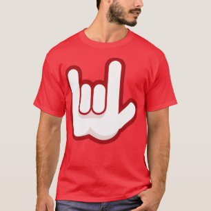 Camiseta Mão de Rock