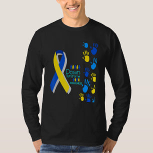 Camiseta Mão De Sensibilização Para Homens Mulheres Criança
