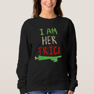 Camiseta Mão de zumbi é o truque dela para o Halloween de c