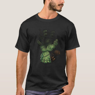 Camiseta Mão de Zumbi Halloween