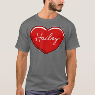 Camiseta Mão Desenhada Coração Cardíaca Nome Corações I Lov