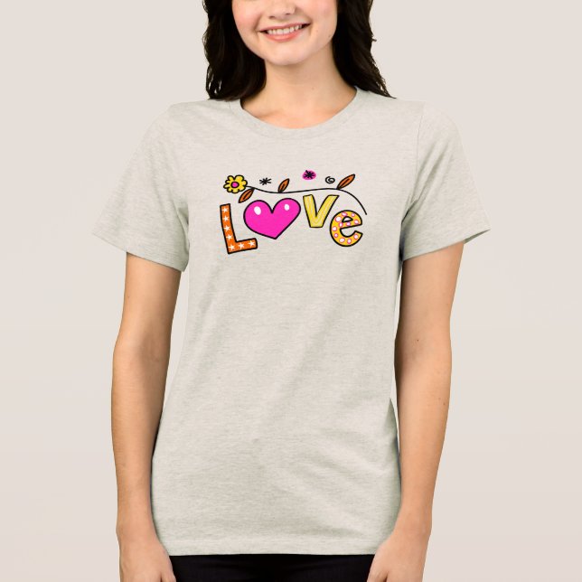 Camiseta Mão Desenhada Dó de Amor (Frente)