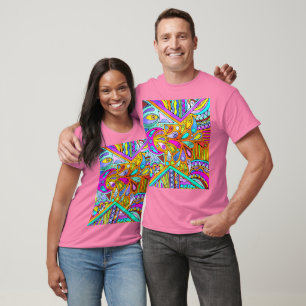 Camiseta Mão Desenhada Por EDDArt - Blah Blah Blah 1