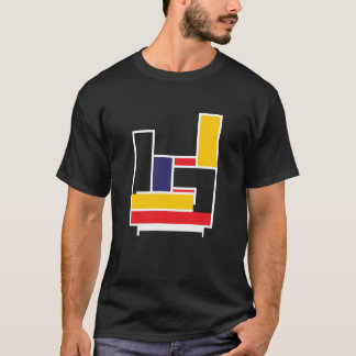 Camiseta Mão do Rock Mondrian