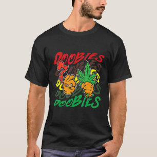 Camiseta Mão fumando maconha fuma baseado