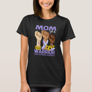 Camiseta Mão Mãe De Um Guerreiro Comendo Distúrbios Conscie