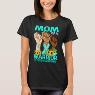 Camiseta Mão Mãe De Um Guerreiro Scleroderma Sensibilização