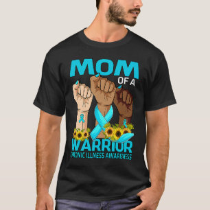 Camiseta Mão Mãe De Uma Doença Crônica Guerreira Sensibiliz
