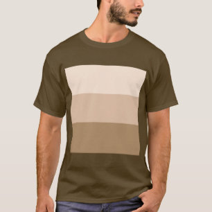 Camiseta Mão Marrom Stripe