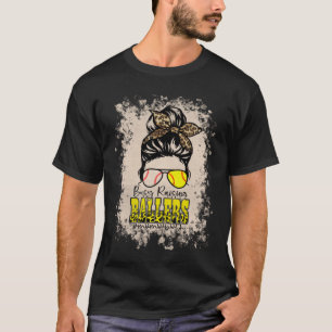 Camiseta Mão Mensageira Mãe De Ambos Beisebol Softball Ocup