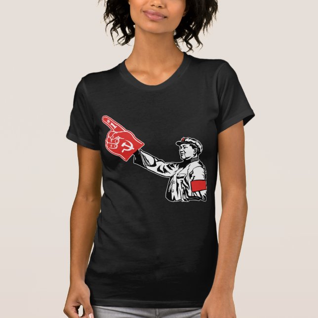 Camiseta Mao - o comunismo é #1 (Frente)