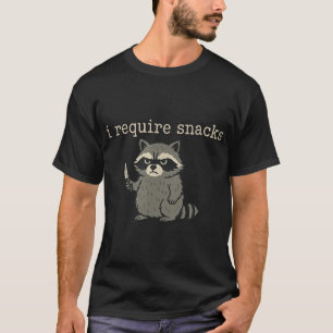 Camiseta Mão-pelada Eu Exijo Lanches