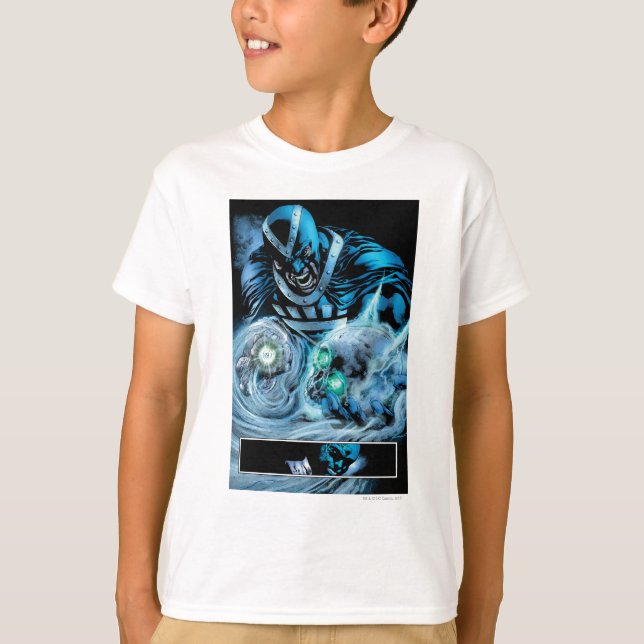 Camiseta Mão Preta com Painel de Caveira (Frente)