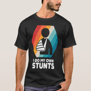 Camiseta Mão Quebrada, Eu Faço Minhas Próprias Pedras E Log