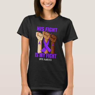 Camiseta Mão Sua Luta É Meu Mês De Conhecimento Do Lupus