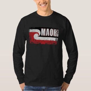 Camiseta Maori Flag Nova Zelândia