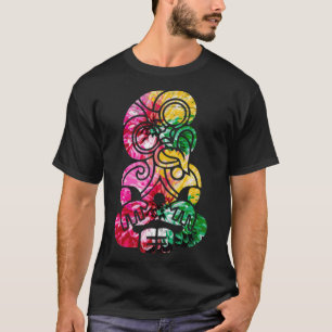 Camiseta Maori Hei Tiki Polynésia Tribal Tattoo Gift gallo